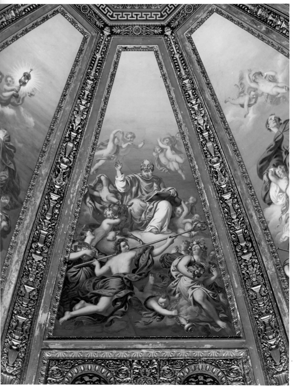 Gloria dei Santi. Gloria di San Bassiano , 1840 - Tempio civico dell'Incoronata, Lodi